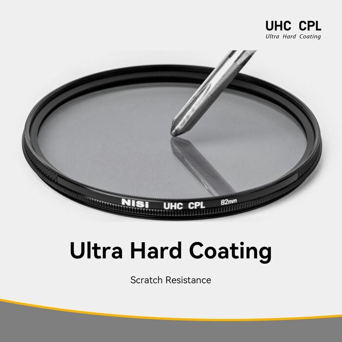 Фільтр NiSi UHC CPL 67mm - Поляризаційний фільтр з ультра-твердим покриттям