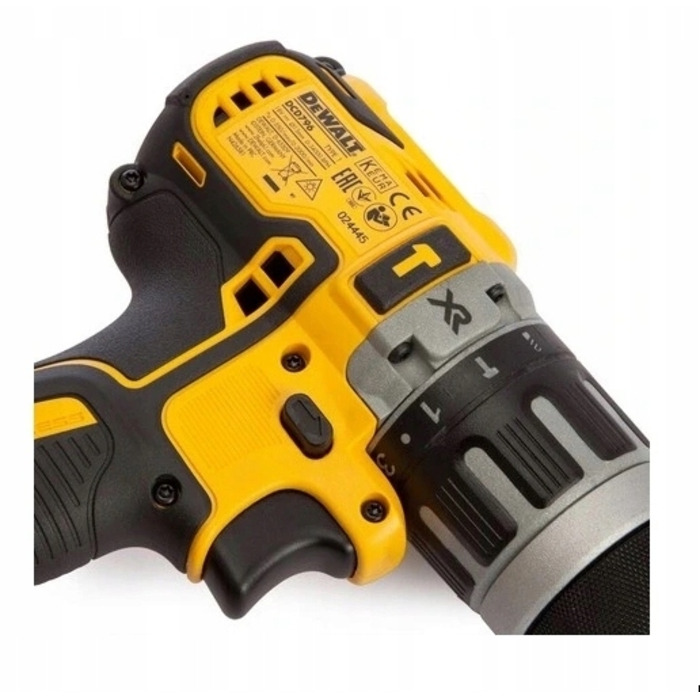 Ударний дриль-шурупокрут DeWalt DCD796D2 18V + 2 акумулятори 2.0Аг + кейс TSTAK