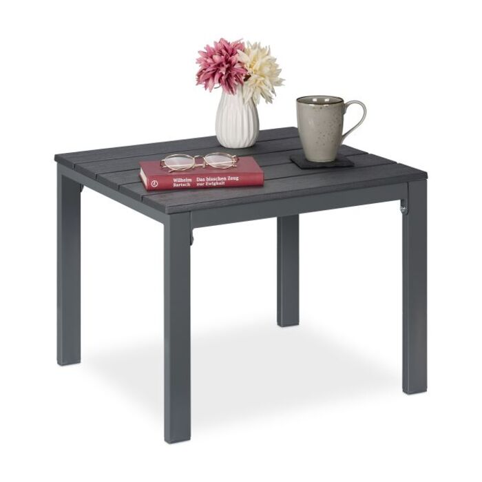 Relaxdays Side Table Balcony