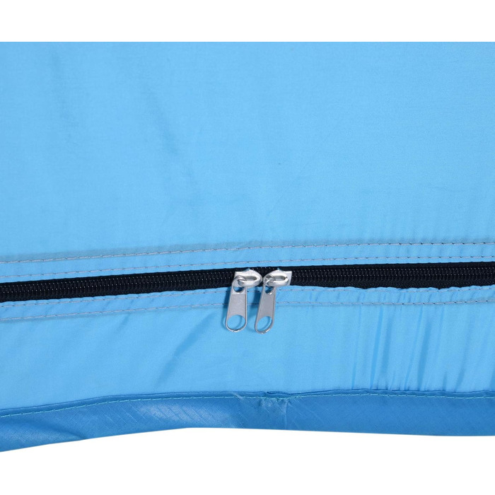 Намет для душу та туалету Outsunny, водонепроникний, для кемпінгу, 100x100x185 см, блакитний