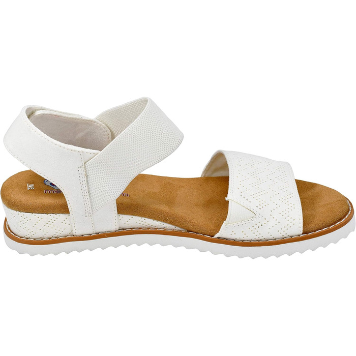 Сандалі жіночі Skechers Desert Kiss білі (38 EU, широка ширина)