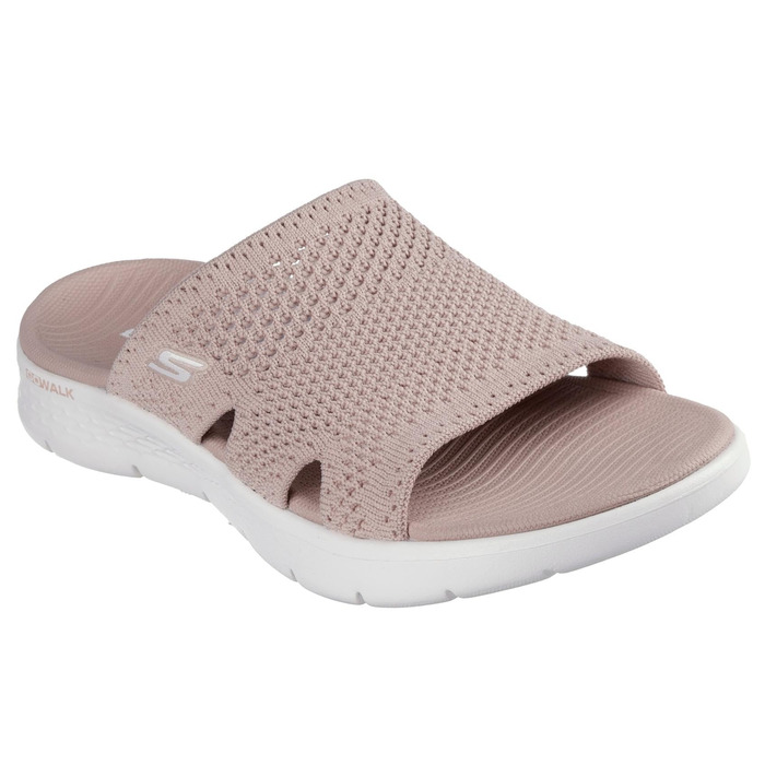 Сандалі Skechers On-the-Go Walk Flex Elation жіночі, текстиль, колір пудровий, розмір 41 EU