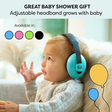 Навушники для захисту від шуму для малюків Freitag 7Care (0-24 місяці), блакитні