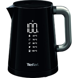Електричний чайник Tefal Smart’n Light з регулятором температури та функцією підігріву, LED-дисплеєм, швидким нагріванням