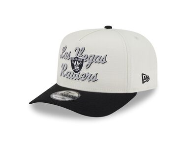 Кепка New Era NFL Las Vegas Raiders 9Forty A-Frame чорна, оригінальна бейсболка