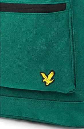 Чоловічий рюкзак Lyle & Scott 17 л, міцний матеріал, відділення для ноутбука, базовий дизайн, колір зелений