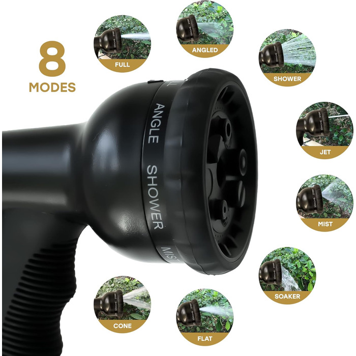 Portable Camping Shower Pump with Safety Valve (45 PSI), Portable Shower for Camping, Surf Rinse Set, Beach Shower Pump, Camping Showers, Camping Shower Set, Portable Outdoor Shower
