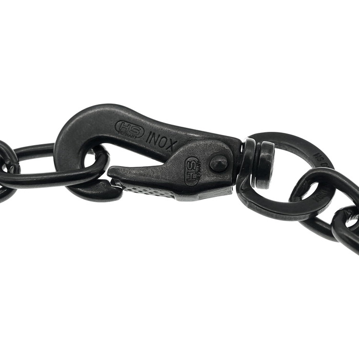 Нашийник для собак Sprenger з нержавіючого замка Sprenger 3 мм | Розмір регулюється індивідуально | Чорний, 60 см