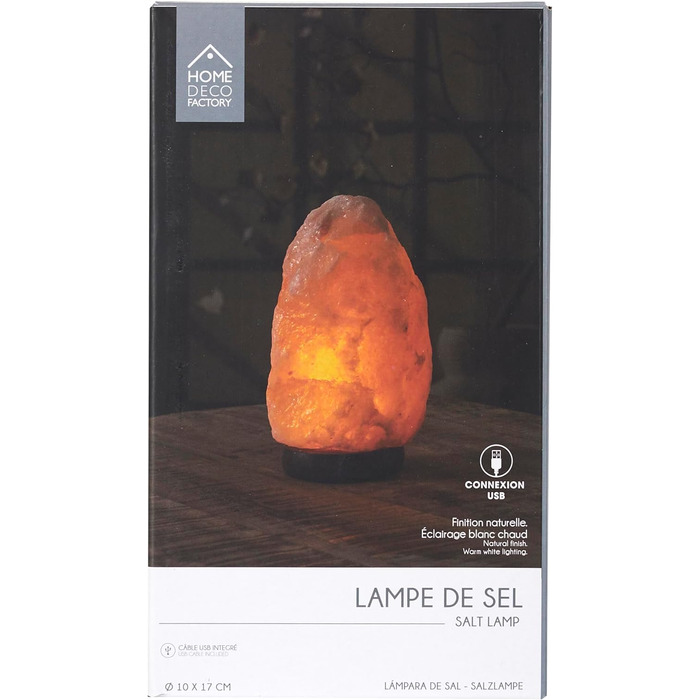 Елегантна лампа на стіл HOME DECO FACTORY LA0042, 25 см - Сучасний дизайн, м'яке світло для вітальні або спальні, матове бежеве покриття