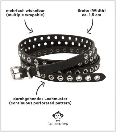 Жіночий пояс-корсет з прорізними заклепками та срібною пряжкою, ширина 1,5 см, рожевий