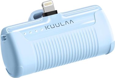 Портативний зарядний акумулятор Power Bank 4500mAh з швидкою зарядкою PD для iPhone 14/13/12/11/XS/XR/X/8/7/6 (блакитний)