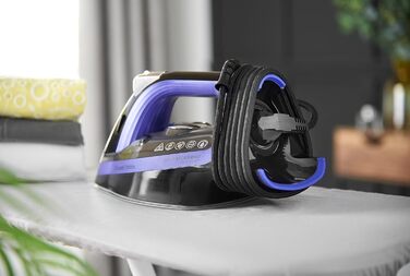 Праска Russell Hobbs One-Perfect-Temp з регулюванням температури, керамічна підошва, 2400 Вт, 200 г парового удару, самоочищення, антинакип, 26731-56