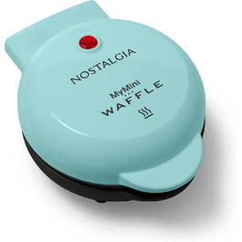 Електричний вафельниця Nostalgia MyMini: для вафель, тостів, сендвічів та випічки (12,7 см)