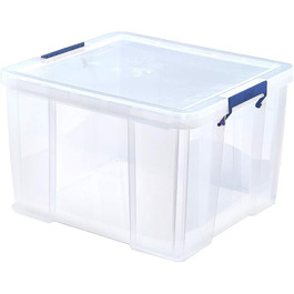 Велика пластикова коробка для зберігання з кришкою BANKERS BOX ProStore, 48 л, 30×58×38,5 см
