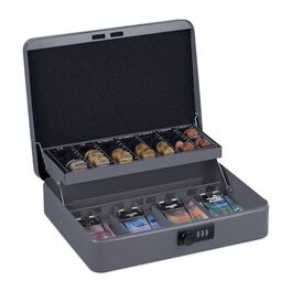 Relaxdays Cash Box Комбінація номерів Євро