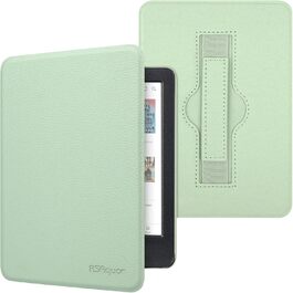 Чохол для електронних читалок Tolino Shine/Clara Colour/Kobo Clara Colour з підставкою та петлею, зелений (Agave Grün)
