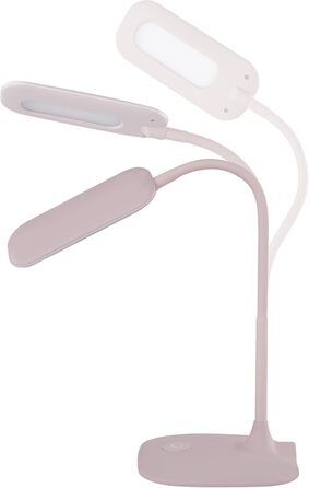LED настільна лампа EMOS STELLA 6,5W, регулювання яскравості, рожева