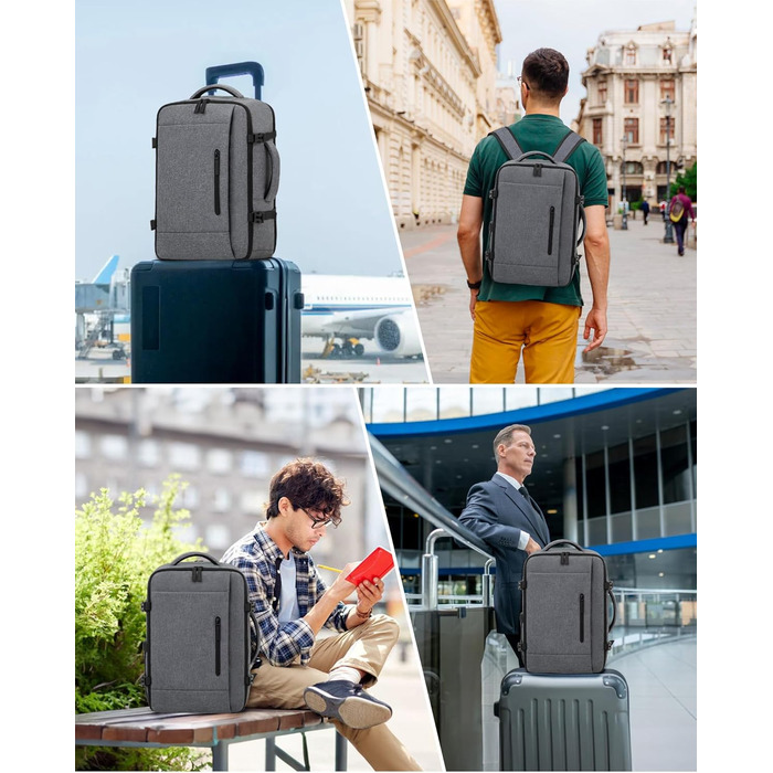 Рюкзак LOVEVOOK для ручної поклажі 45x36x20, 30L, для ноутбука 15.6