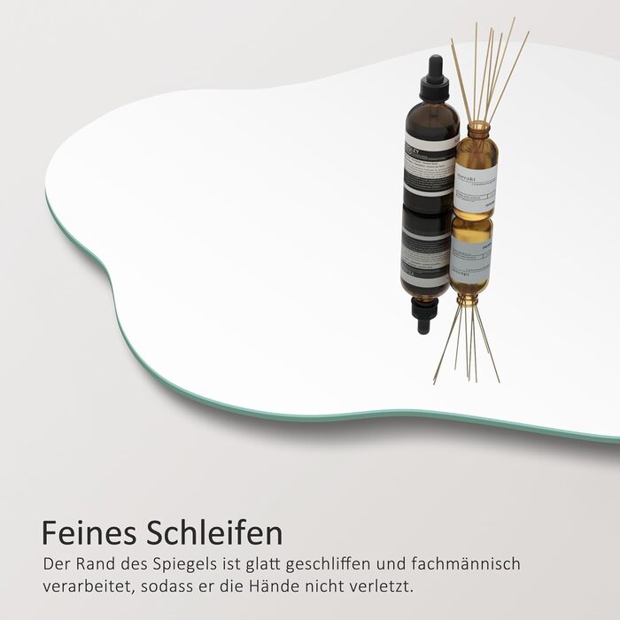 Дзеркало настінне чорне 40x60 см прямокутне з заокругленими кутами, монтаж на стіну, нержавіюча сталь, косметичне дзеркало для ванної кімнати та вітальні, гладка поверхня, горизонтальний/вертикальний монтаж