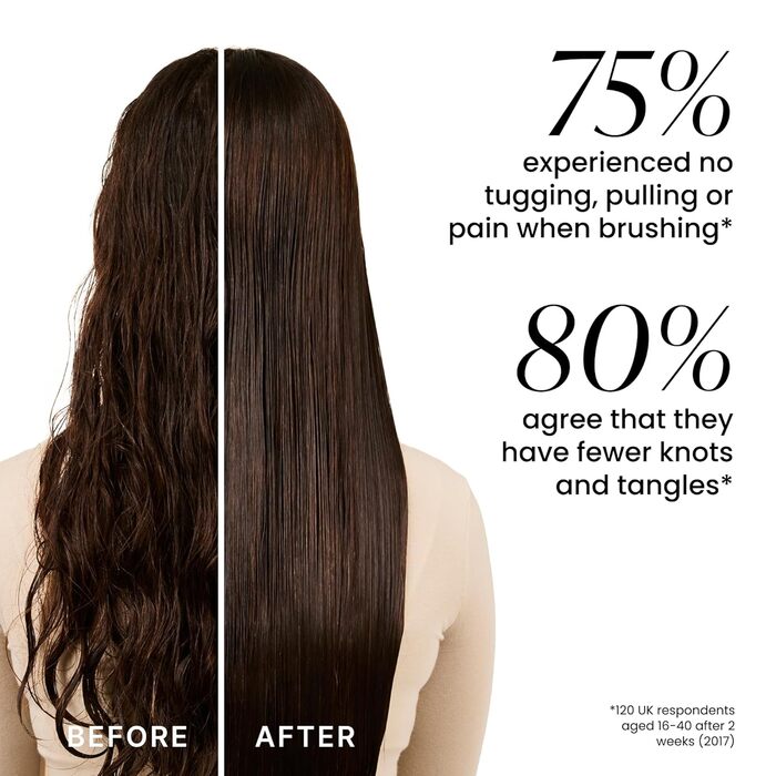 Тізер Tangle Teezer Ultimate Detangler Black Gloss - щітка для волосся, чорна, велика