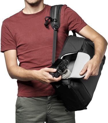 Рюкзак для камери Lowepro Flipside BP 300 AW III: для DSLR, беззеркальних камер, дронів, ноутбуків та аксесуарів