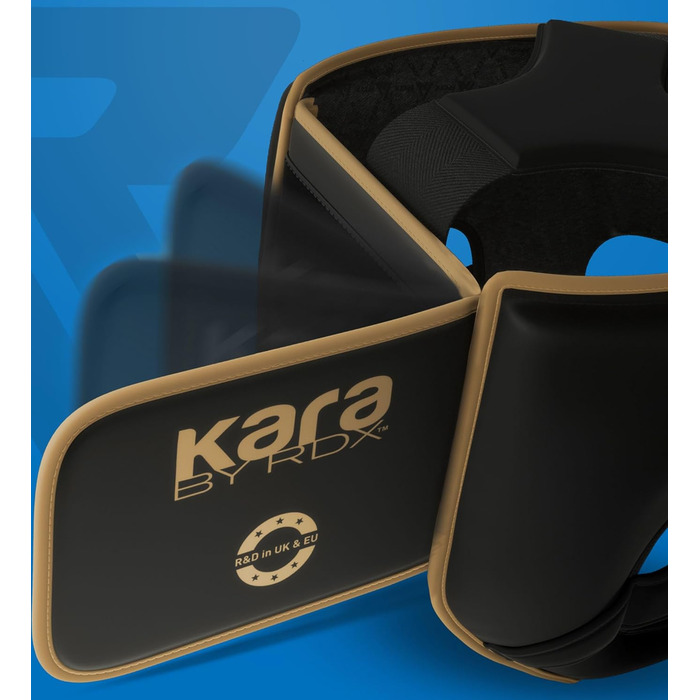 Maya Hide Boxing Headgear - Premium Leather Headguard for Kickboxing, MMA, Muay Thai, Karate, Taekwondo & Krav Maga Training - Golden Standard