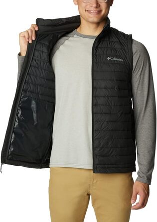 Чоловіча жилетка Columbia Silver Falls Weste, чорний колір, розмір M