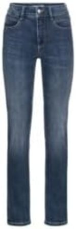 Жіночі джинси MAC Melanie Stretch Denim Grey (34W/32L, Mid Blue Used/L32) - Розтяжка, Сірий колір