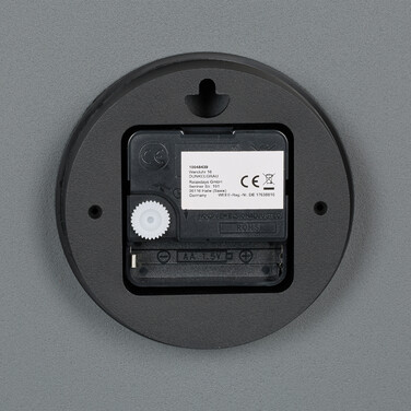 Relaxdays Gray Wall Clock