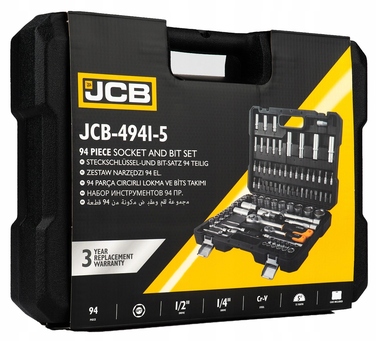 Набір інструментів JCB 1/4