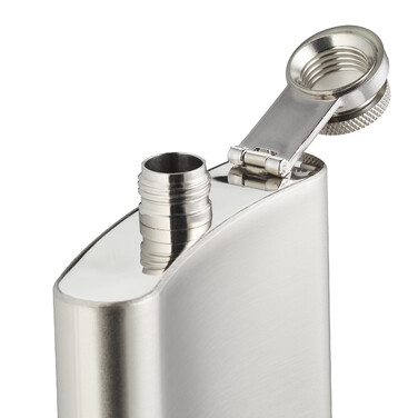 Relaxdays Hip Flask Set of 2, 200ml