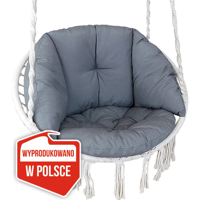 Подушка Tex 60 x 60 x 10 см, сіра