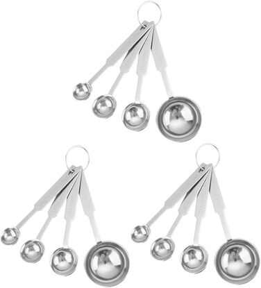 36-Piece Measuring Spoon Set with Graduated Measuring Spoons, Measuring Spoon Set for Liquids, Measuring Cups for Baking, Teaspoon Measuring Spoons, Stackable Measuring Spoon Set