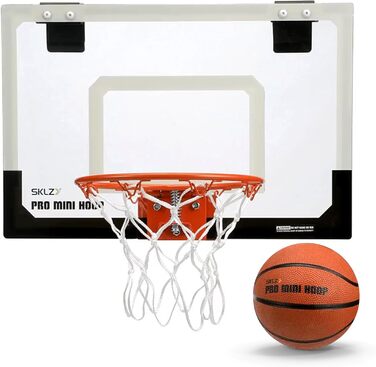 SKLZ Pro Mini баскетбольний кошик - ігровий кошик для дому з м'ячем, SKLZ Pro Mini Hoop