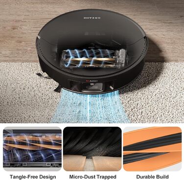 Запчастини для Dreame X30 Ultra, L10s Ultra Gen2, L40 Ultra AE, Mova E30 Ultra: комплект аксесуарів (2 основні щітки, 4 фільтри, 4 мікрофібри, 4 бічні щітки, 4 мішки для пилу)