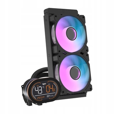 Рідинне охолодження процесора Darkflash DH240D v2 (чорне)