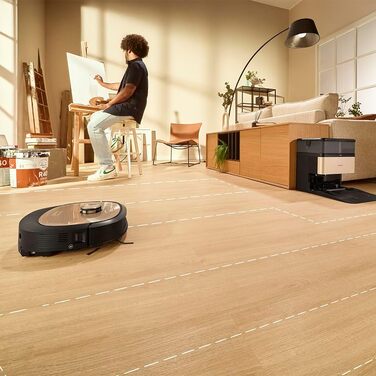 Робот-пилосос та робот-мийник Cecotec Conga Z100 X-Treme з автопорожненням та керуванням через додаток. Лазерна навігація, інтерактивне картування, 15000Pa, 240 хв автономної роботи, знімне моп, база з 3 баками