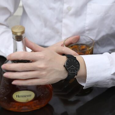 Жіночий годинник на зап'ястя: аналоговий кварц, чорний колір