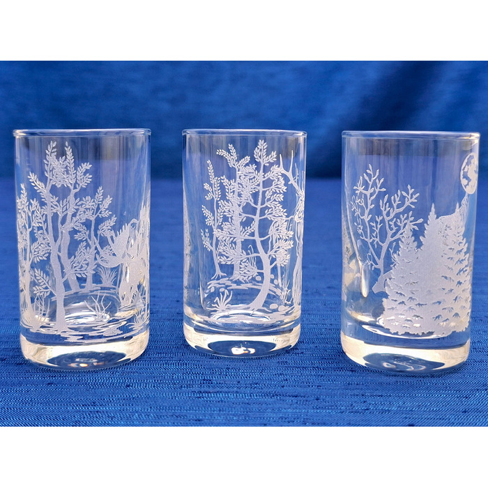 Набір чарок для горілки Art-Glass Myśliwskie, прозорі, 30 мл, 6 шт.