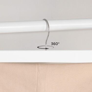 Набір вішалок для штанів SONGMICS, 16 шт., дерев'яні, з регульованими кліпсами, антиковзні, для штанів, шортів та спідниць