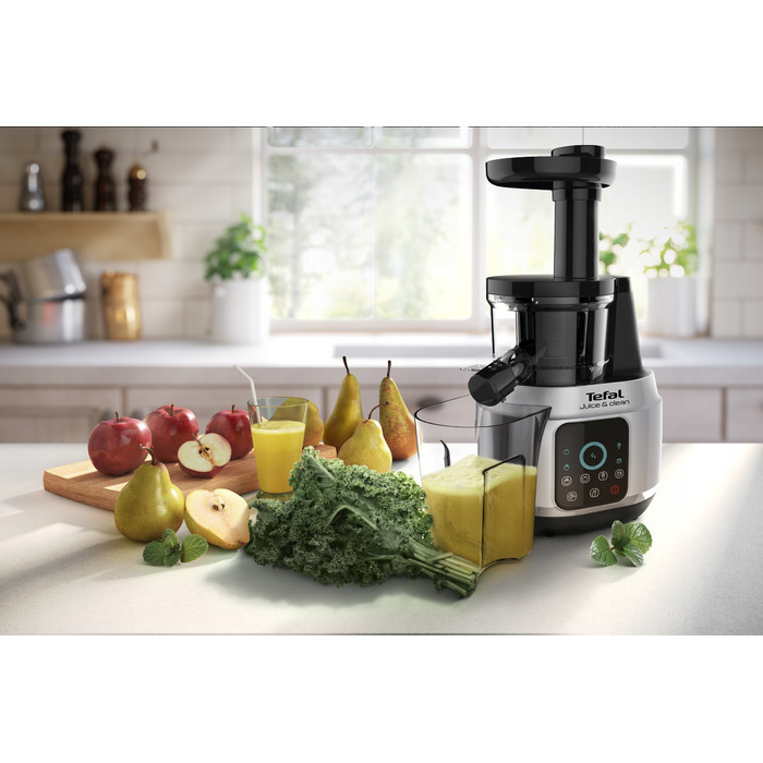 Вертикальна повільна соковижималка Tefal ZC420E38 150 Вт Juice and Clean