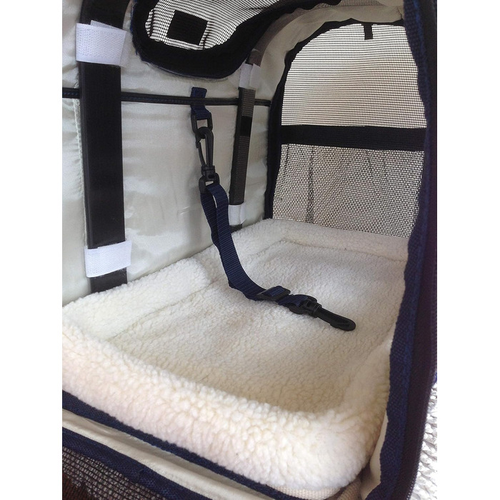 Рюкзак-переноска для тварин 6-в-1, фронтальний/грудний, на плече та як сумка, автокрісло, 2 положення для зручності під авіасидіння, м'яка переноска. Підходить для тварин 36-41 см, S: для тварин 26-41 см у висоту (L 45 x B 25 x H 30 см)