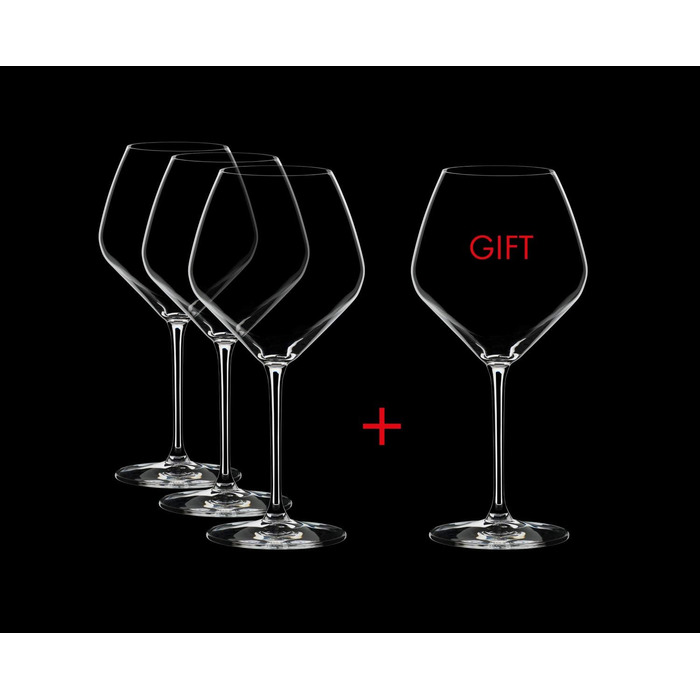 Келихи для вина RIEDEL Extreme Pinot Noir, набір 4 шт, кришталь, машинне виготовлення