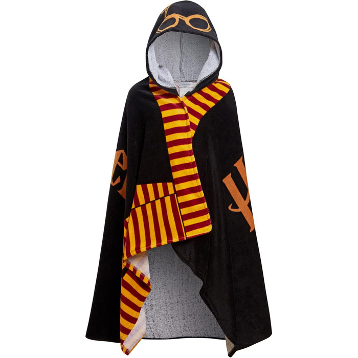Harry Potter Hooded Towel 100% Cotton Kids Poncho Hogwarts Bath Towel Beach Towel Swim Towel Wrap