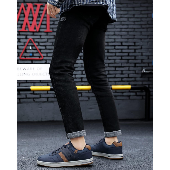 ARRIGO BELLO Кросівки для чоловіків: спортивні, класичні, для ходьби. Матеріал: штучна шкіра (PU). Розміри 41-46. Колір: синій.