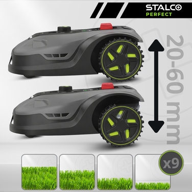 Робот-газонокосарка Stalco RM2000US, ширина скошування 22 см, S052398706