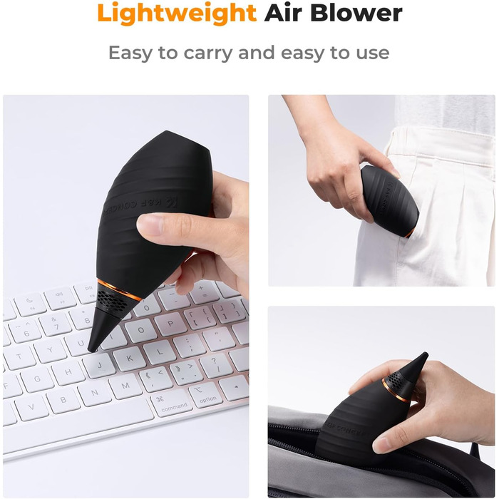 Набір для чищення фото- та відеокамер K&F Concept 10-в-1: об'єктиви, смартфони, сенсори. З мікрофіброю, повітряним насосом та рідиною для чищення.