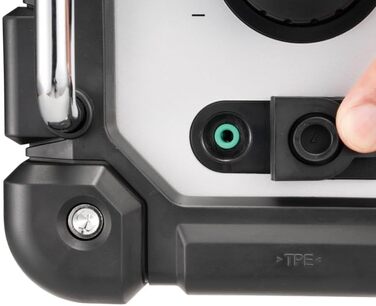 Радіо для будівельного майданчика Makita DMR112 з DAB+ та Bluetooth (7,2 В - 18 В, без акумулятора, без зарядного пристрою)