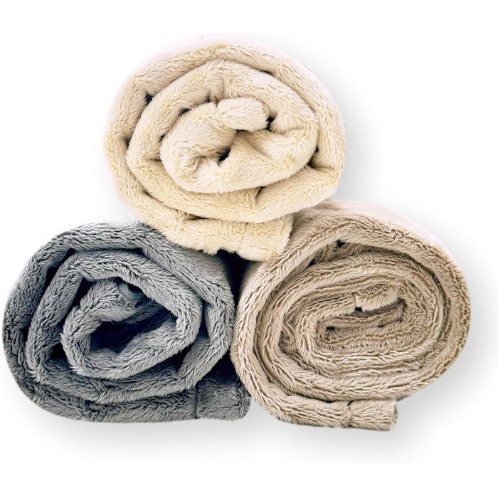 М'яка підстилка для собак та котів 60x40 см, бежева - 4L Textil