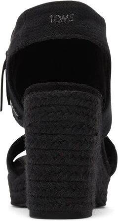 Сандалі жіночі TOMS Majorca на платформі та підборі, чорні (38 EU)
